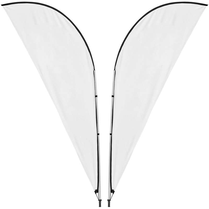 Legend 3M Sublimated Sharkfin Double-Sided Flying Banner - 1 complete unit