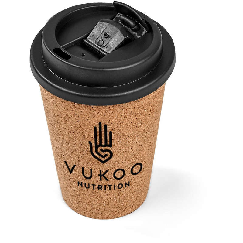 Okiyo Joki Cork & Wheat Straw Double-Wall Tumbler  350ml