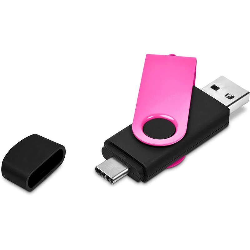 Shuffle Gyro Black Flash Drive  8GB