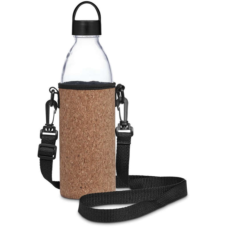 Kooshty Kork Hands-Free Glass Water Bottle  850ml