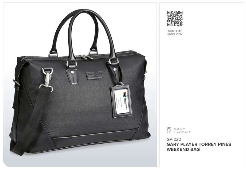 Gary Player Torrey Pines Weekend Bag