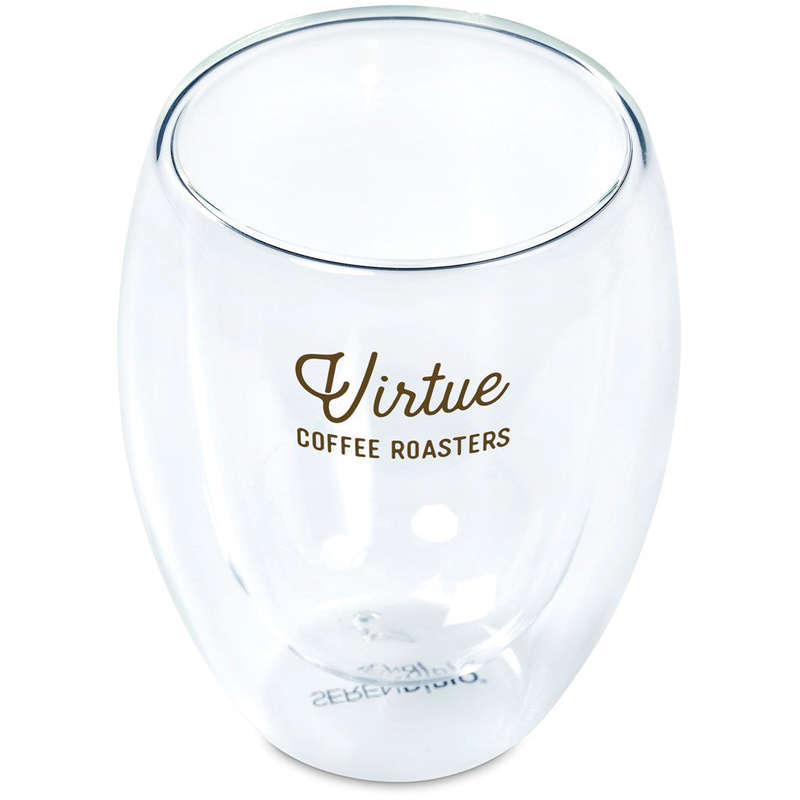 Serendipio Lorenzo Glass Double-Wall Cup - 350ml