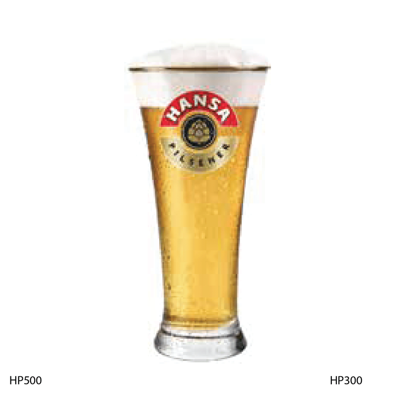 Hansa Pilsner Beer Glass 500ML