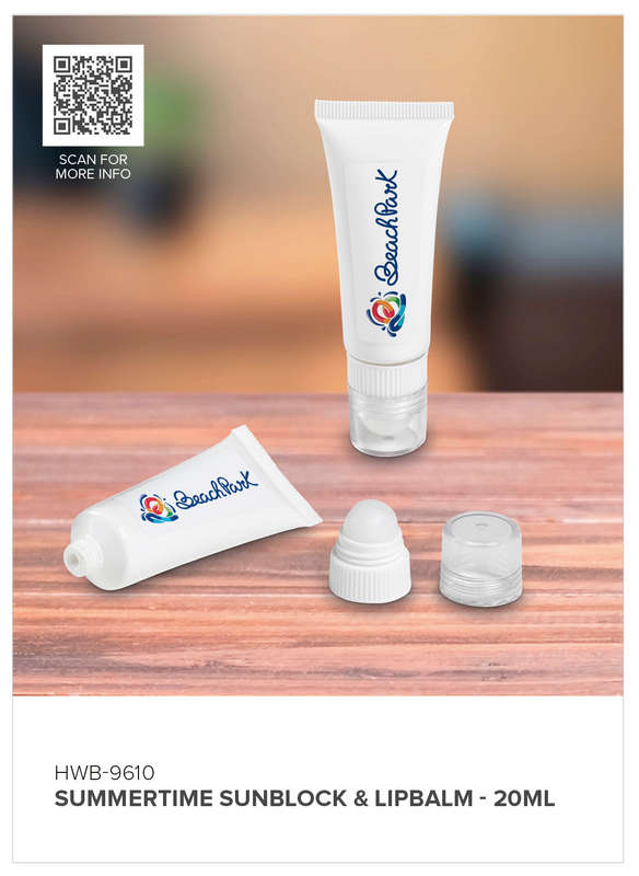 Summertime Sunblock & Lip Balm - 20ml
