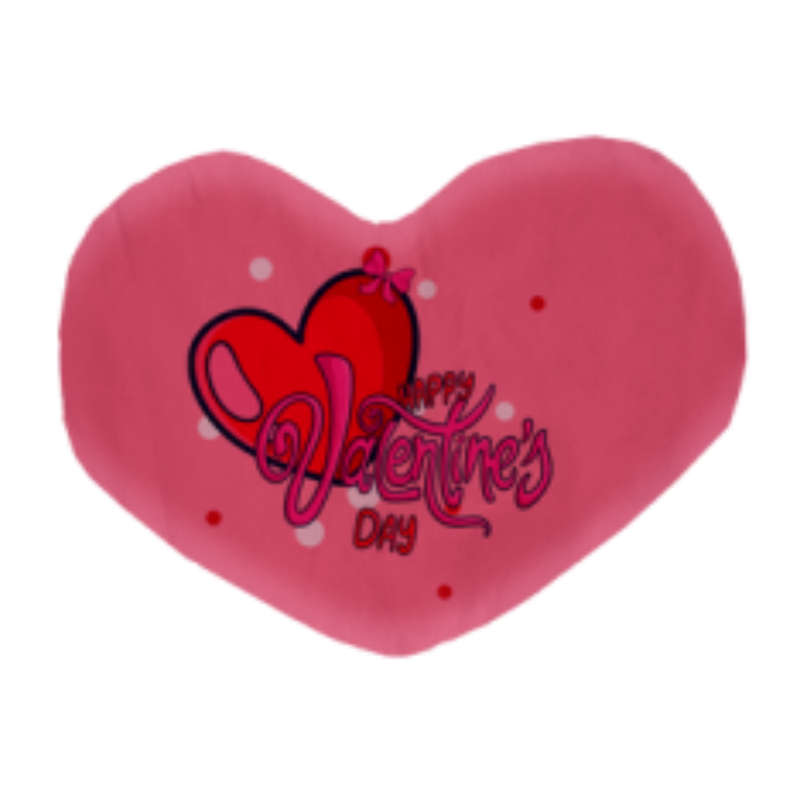 Heart Shape Scatter Cushion Microfibre