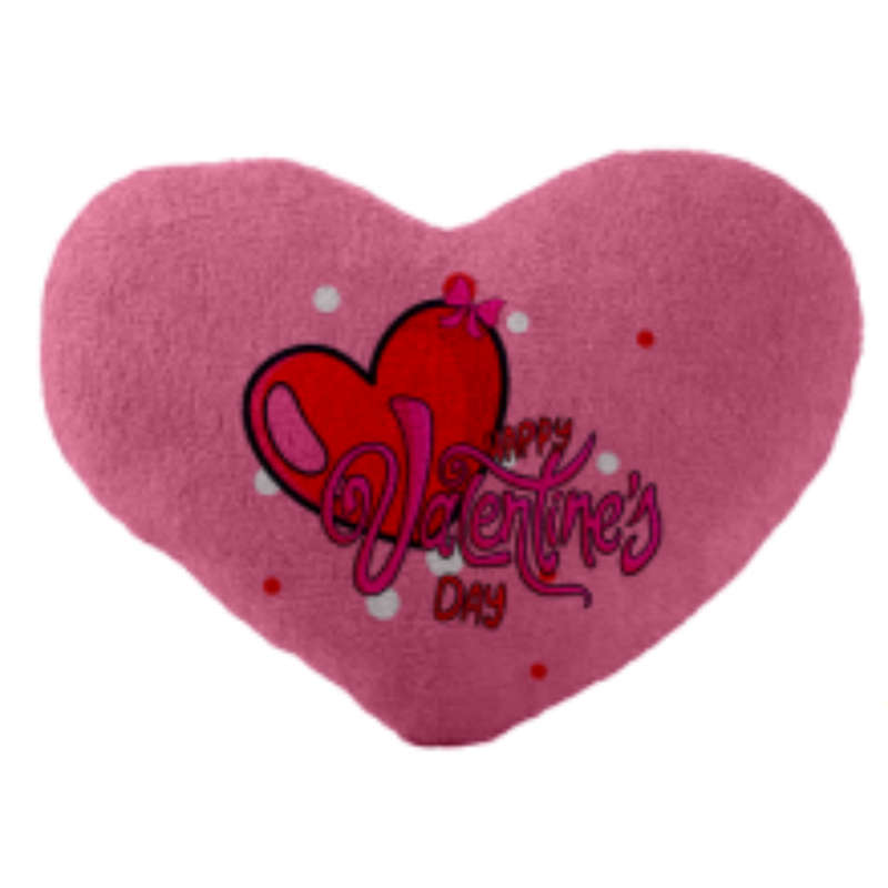 Heart Shape Scatter Cushion Mongolian Fleece
