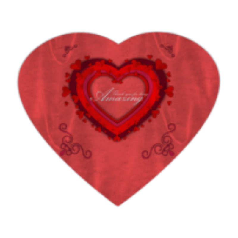 Heart Shape Picnic Blanket