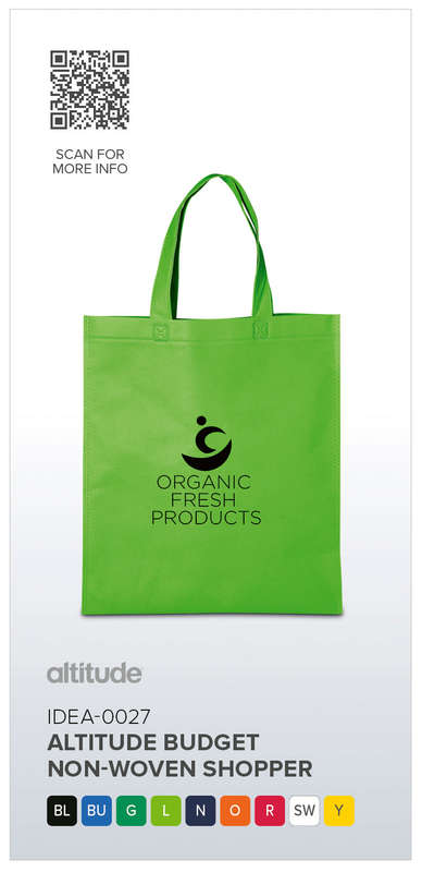 Altitude Budget Non-Woven Shopper