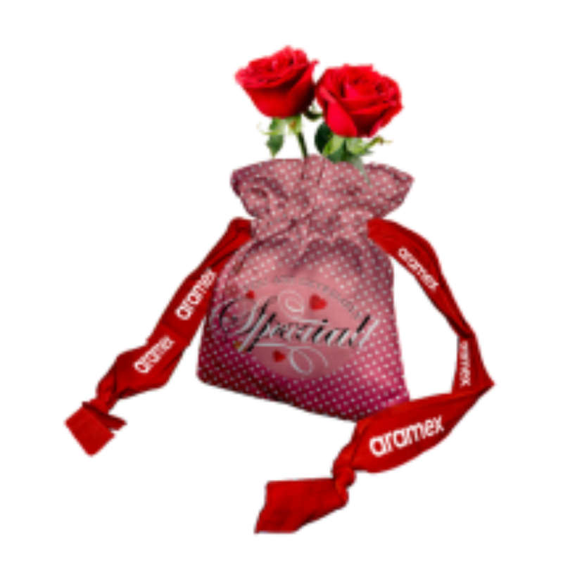 Love Pouch Maxi with Personalised Branded Ties