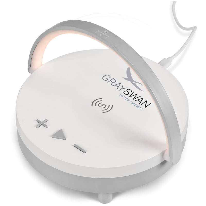 Swiss Cougar Anchorage Bluetooth Speaker, Wireless Charger & Night Light