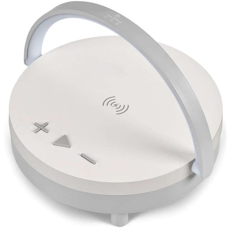 Swiss Cougar Anchorage Bluetooth Speaker, Wireless Charger & Night Light