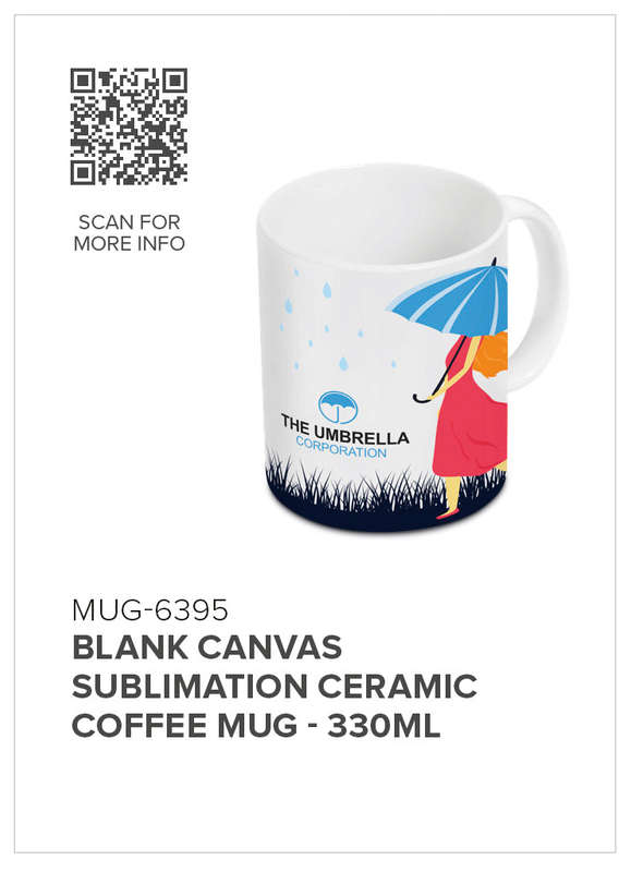 Altitude Blank Canvas Sublimation Ceramic Coffee Mug - 330ml