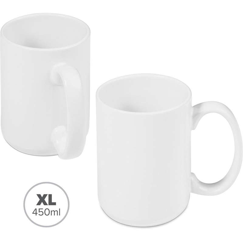 Plain white coffee mugs Altitude Super Sublimation Ceramic Coffee Mug - 450ml