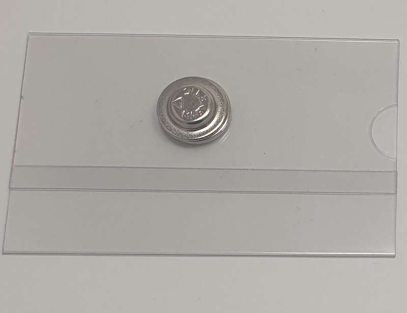 Clear Semi-Rigid PVC Card Holders with Magnetic Backing