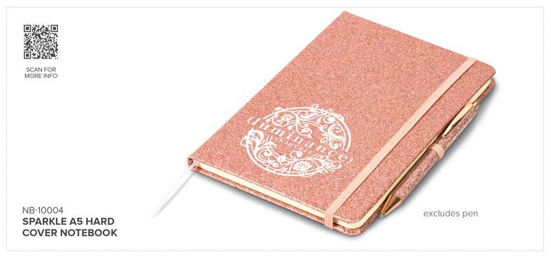Altitude Sparkle A5 Hard Cover Notebook
