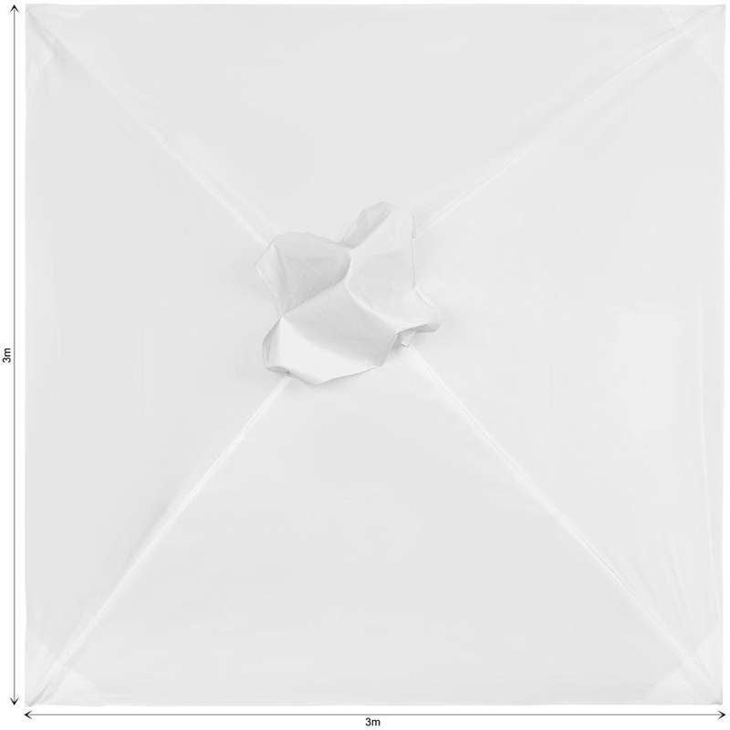Sublimated Parasol Roof 3m x 3m
