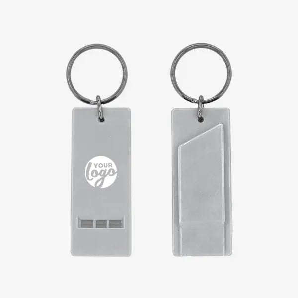 Flat Whistle Keyring