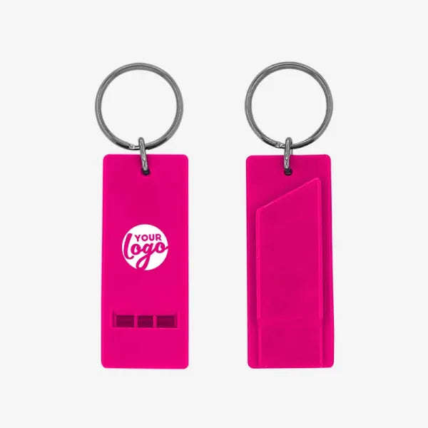 Flat Whistle Keyring