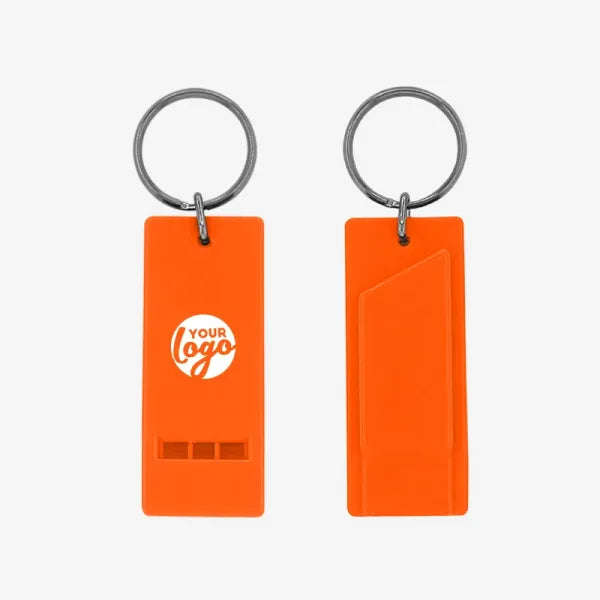 Flat Whistle Keyring