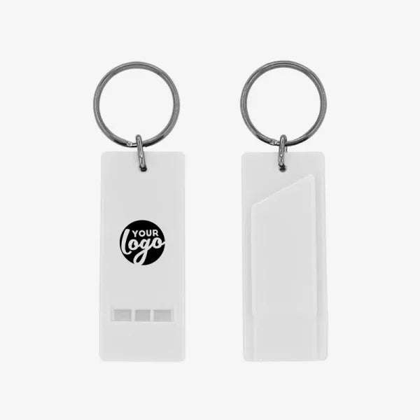 Flat Whistle Keyring