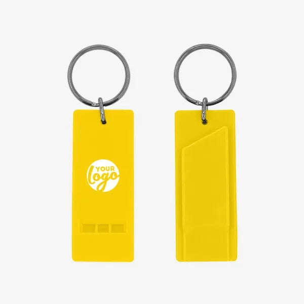 Flat Whistle Keyring