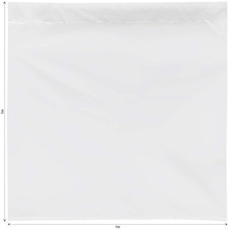 Ovation Sublimated Gazebo 1m X 1m Kiosk - Half Wall (Excludes Hardware)