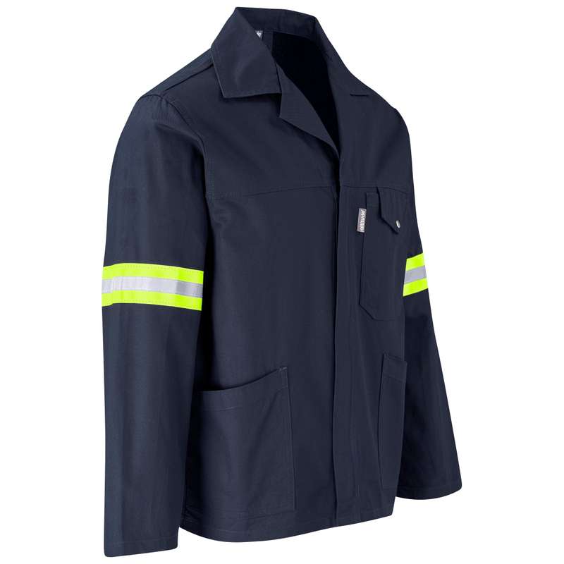 Artisan Premium 100% Cotton Jacket - Reflective Arms & Back