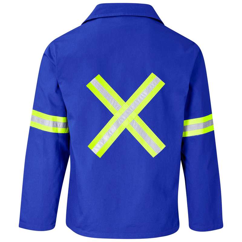 Artisan Premium 100% Cotton Jacket - Reflective Arms & Back