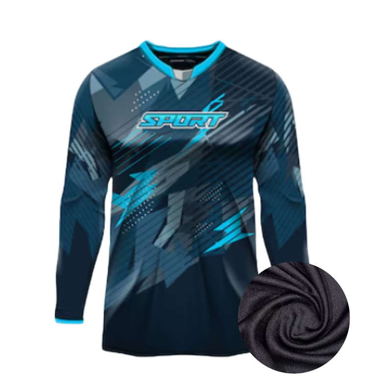 Standard Trilobal Sublimation Long Sleeve T-shirt