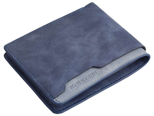 Urban Man Easton Cutout Detail PU Wallet