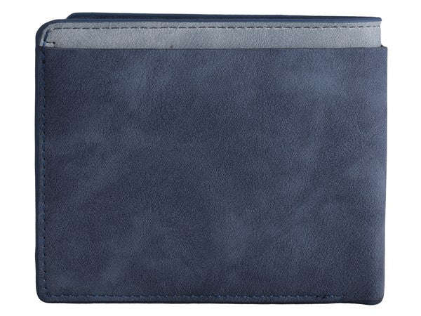 Urban Man Easton Cutout Detail PU Wallet