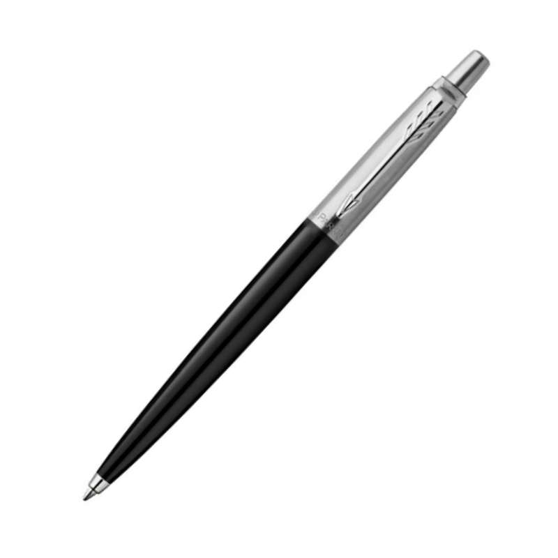 PARKER Jotter Ball Pen Bond Street Black Chrome Trim