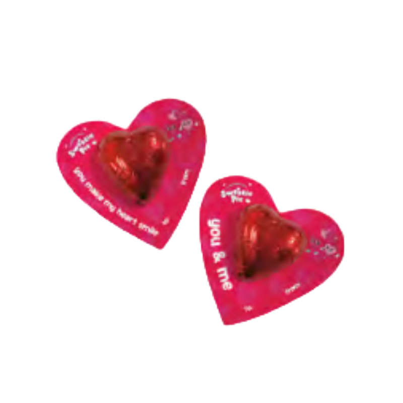 8g Milk Heart on Card