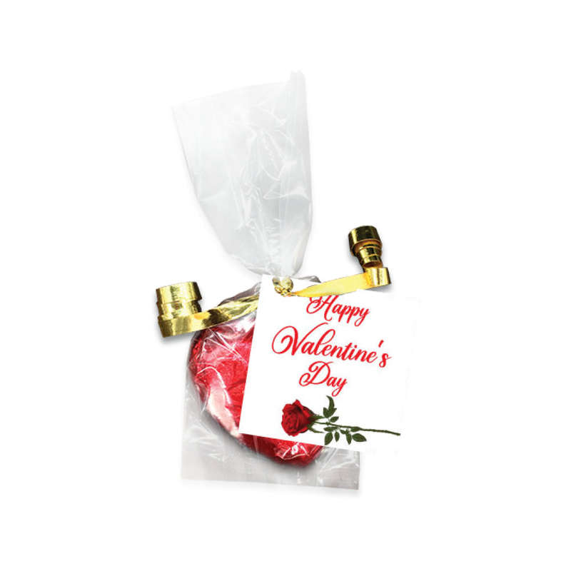 Milk Chocolate Heart (in bag with card)