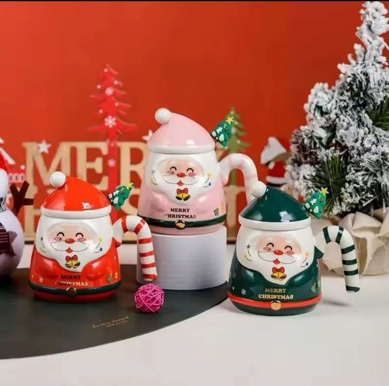 Christmas Santa Mug Set