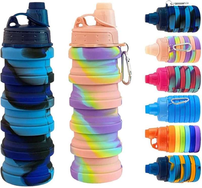 500ml Portable Foldable Water Bottle