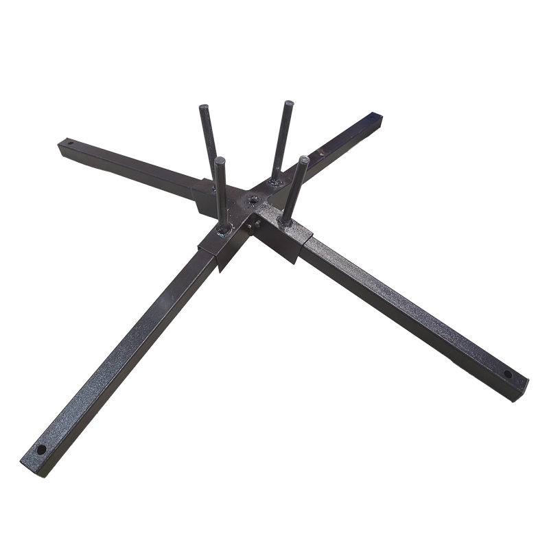 Flag Fountain Cluster Base 4 pole
