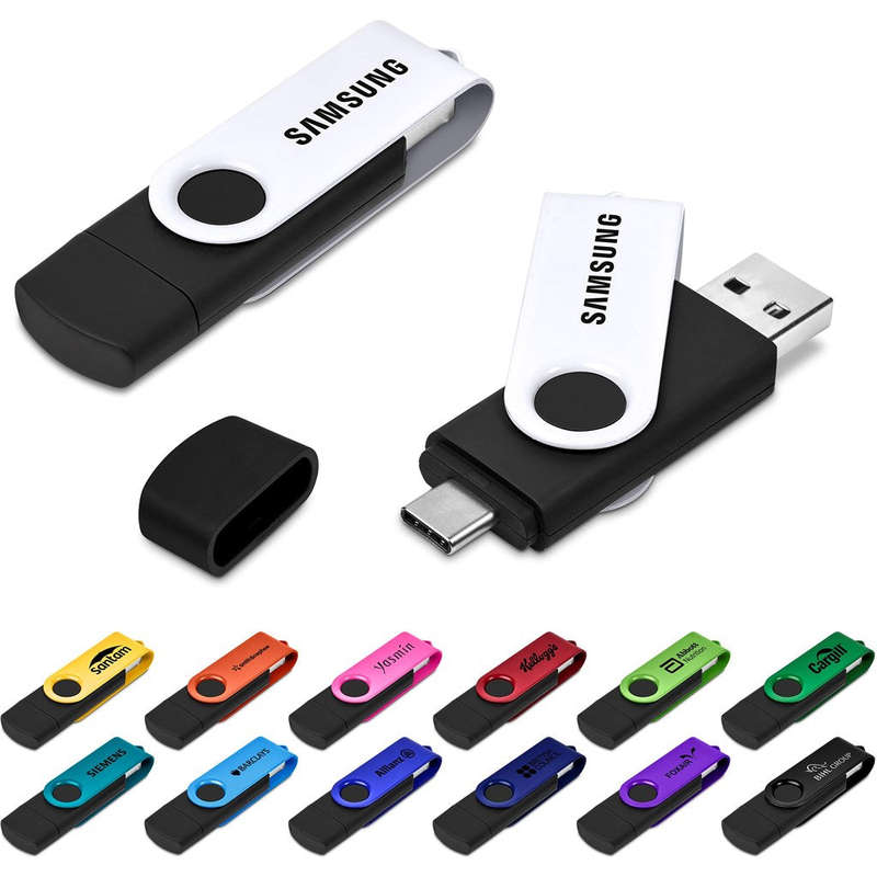 Shuffle Gyro Black Flash Drive  32GB
