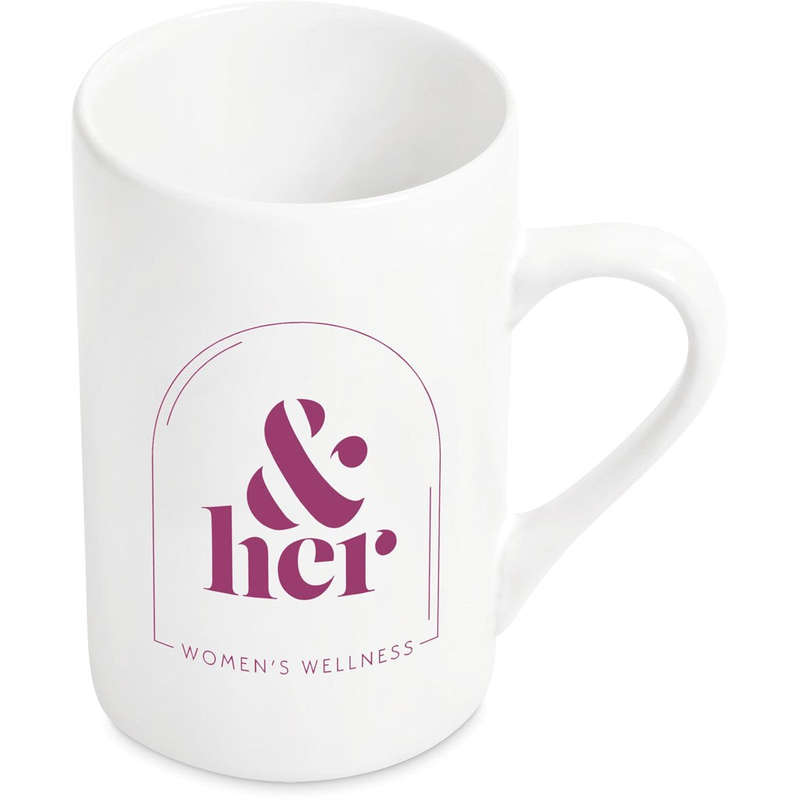 Blanco Ceramic Coffee Mug - 330ml - White