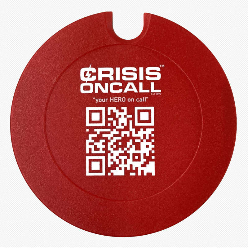License Disc Holders - Red