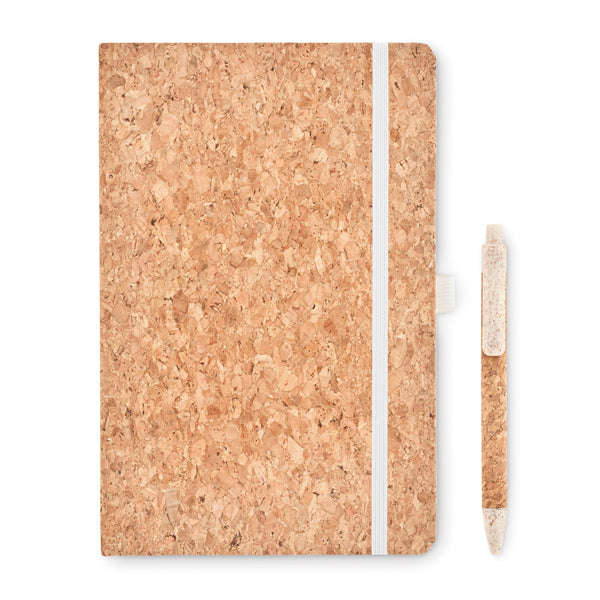 Cork Notebook Set