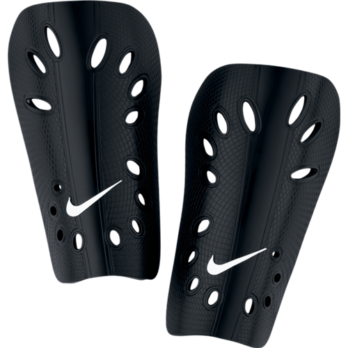 Nike J GUARD - soccer shin guard - Large / Red