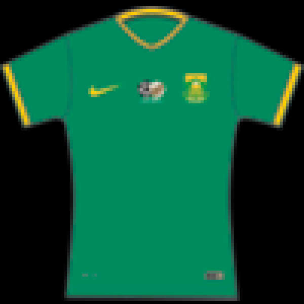 Nike Bafana bafana soccer supporter Home Jersey for Women - Medium
