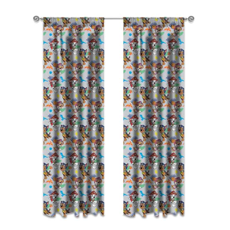 Paw Patrol Boys Curtain - Unlined