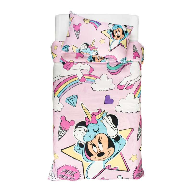 Minnie Mouse Duvet Cover Set - Double