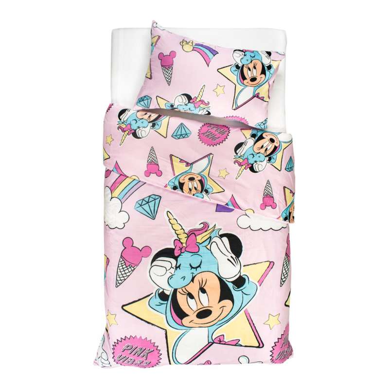 Minnie Mouse Duvet Cover Set - Double