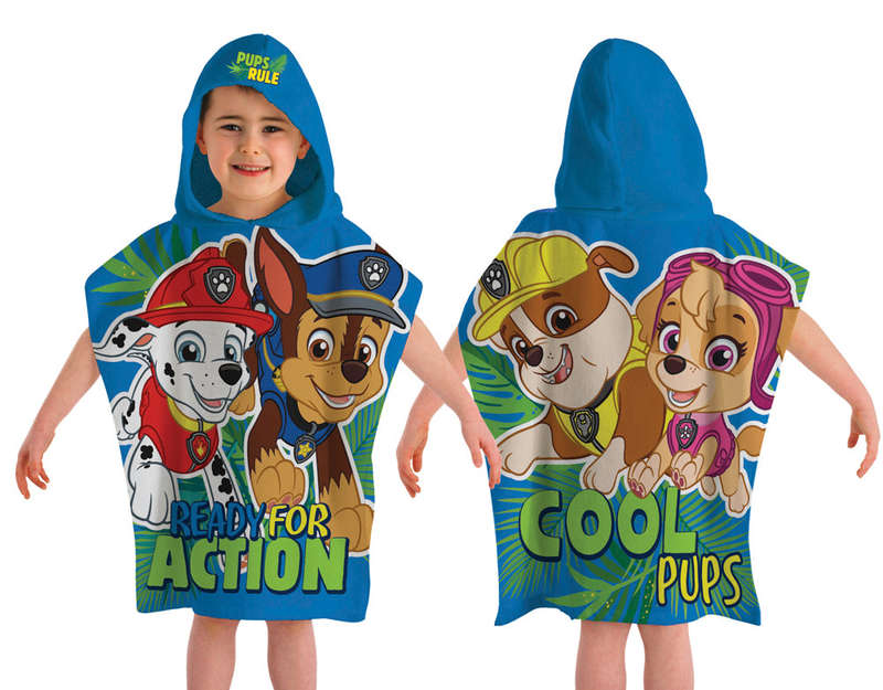 Paw Patrol Boys Hooded Towel