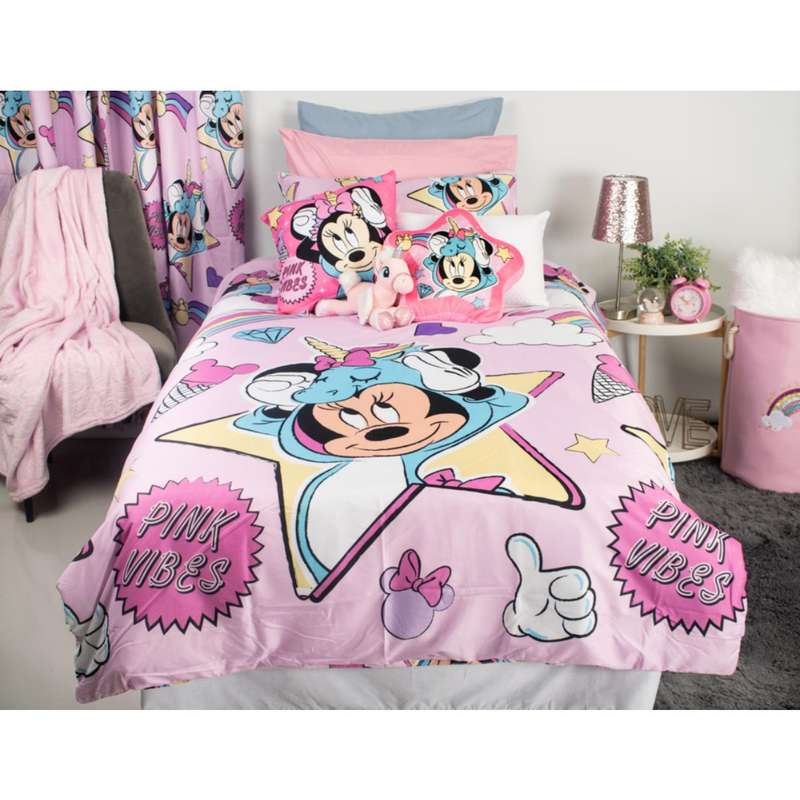 Minnie Mouse Duvet Cover Set - Double