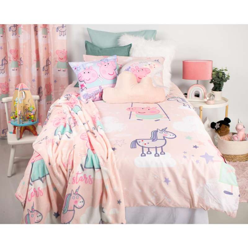 Peppa Pig Duvet Cover Set - Single