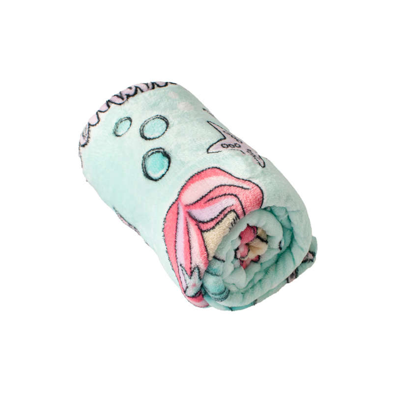 Mermaid Flannel Fleece Blanket
